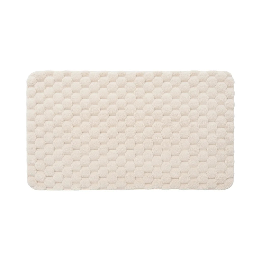 Tapis de Bain Ultra Doux Écru Clair