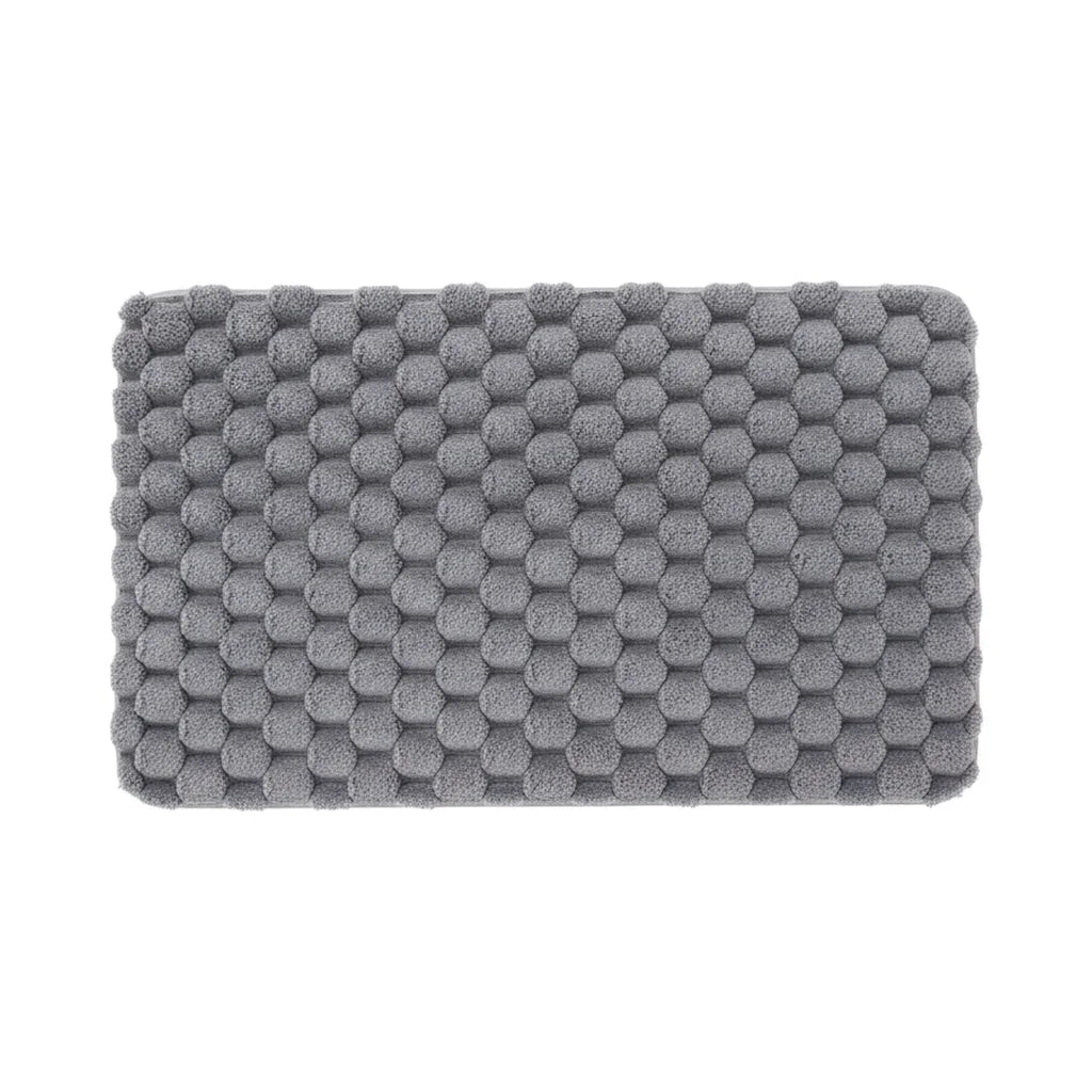 Tapis de Bain Ultra Doux Gris Perle