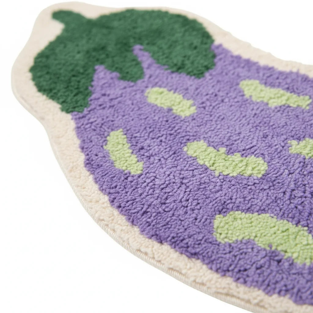 Tapis de bain végétal