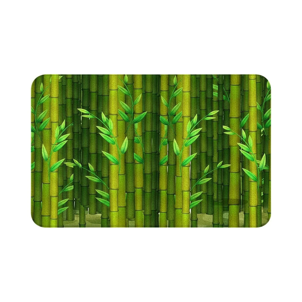 Tapis de Bain Vert Bambou