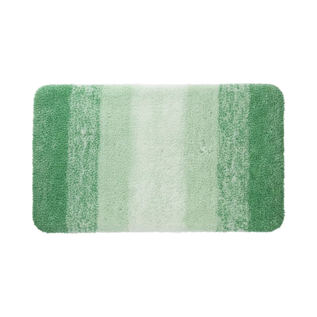 Tapis de Bain Vert et Blanc