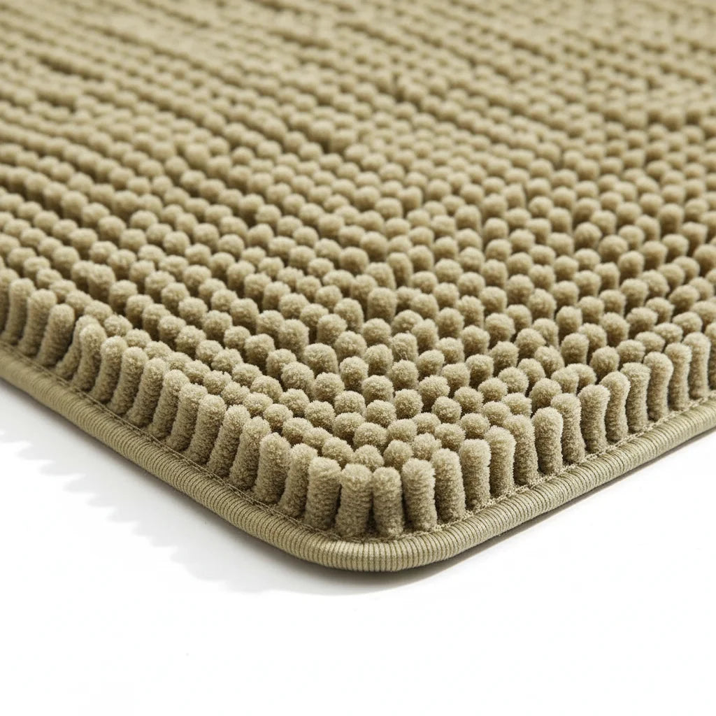 Tapis de Bain Vert Kaki