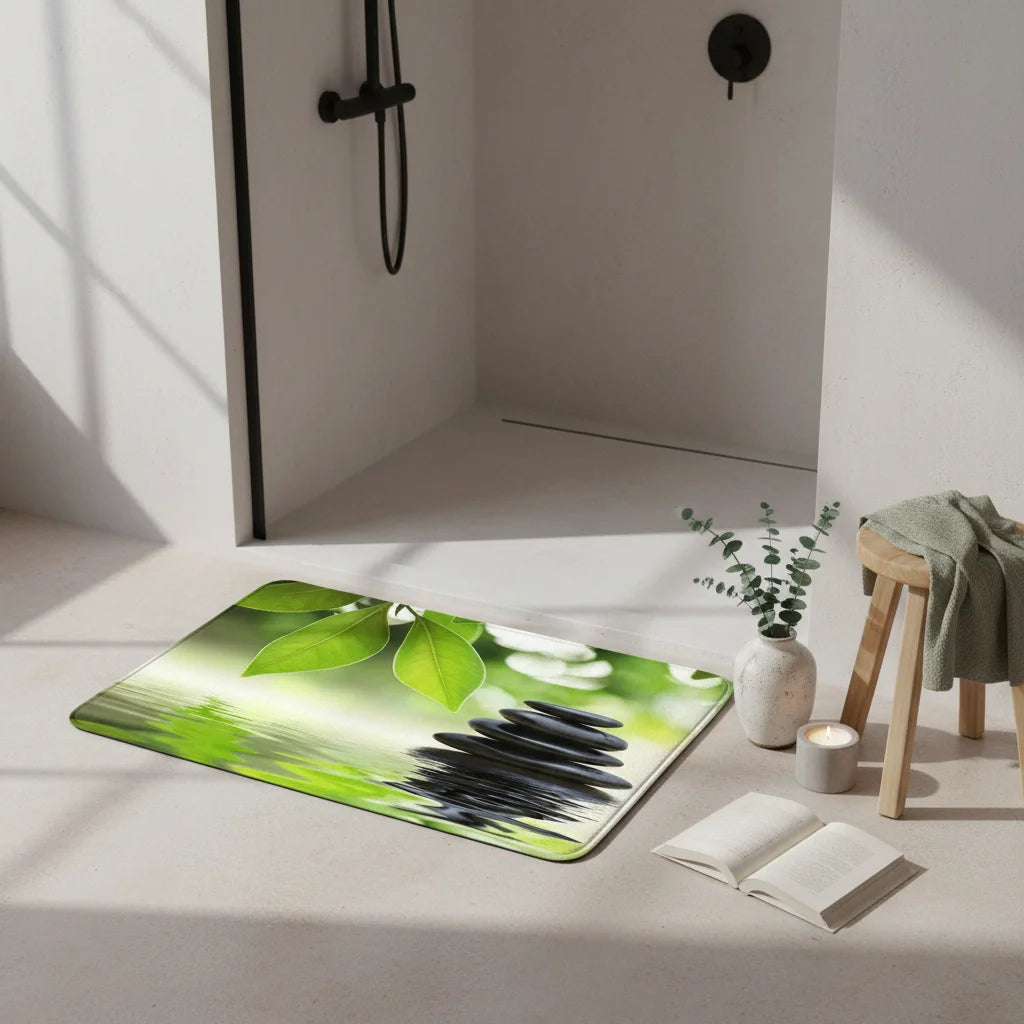 Tapis de Bain Zen Feuillage Zen
