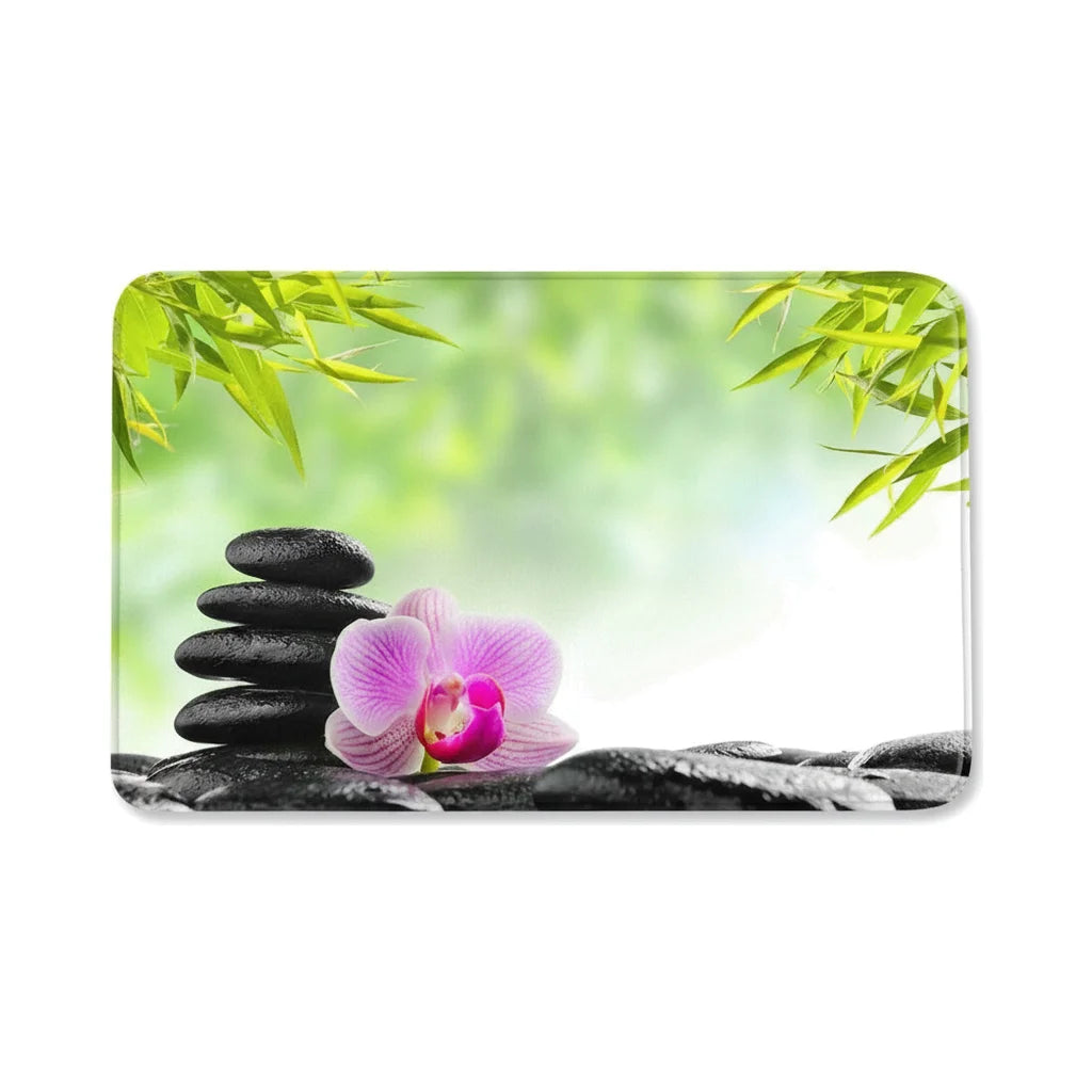 Tapis de Bain Zen Zen Orchidée