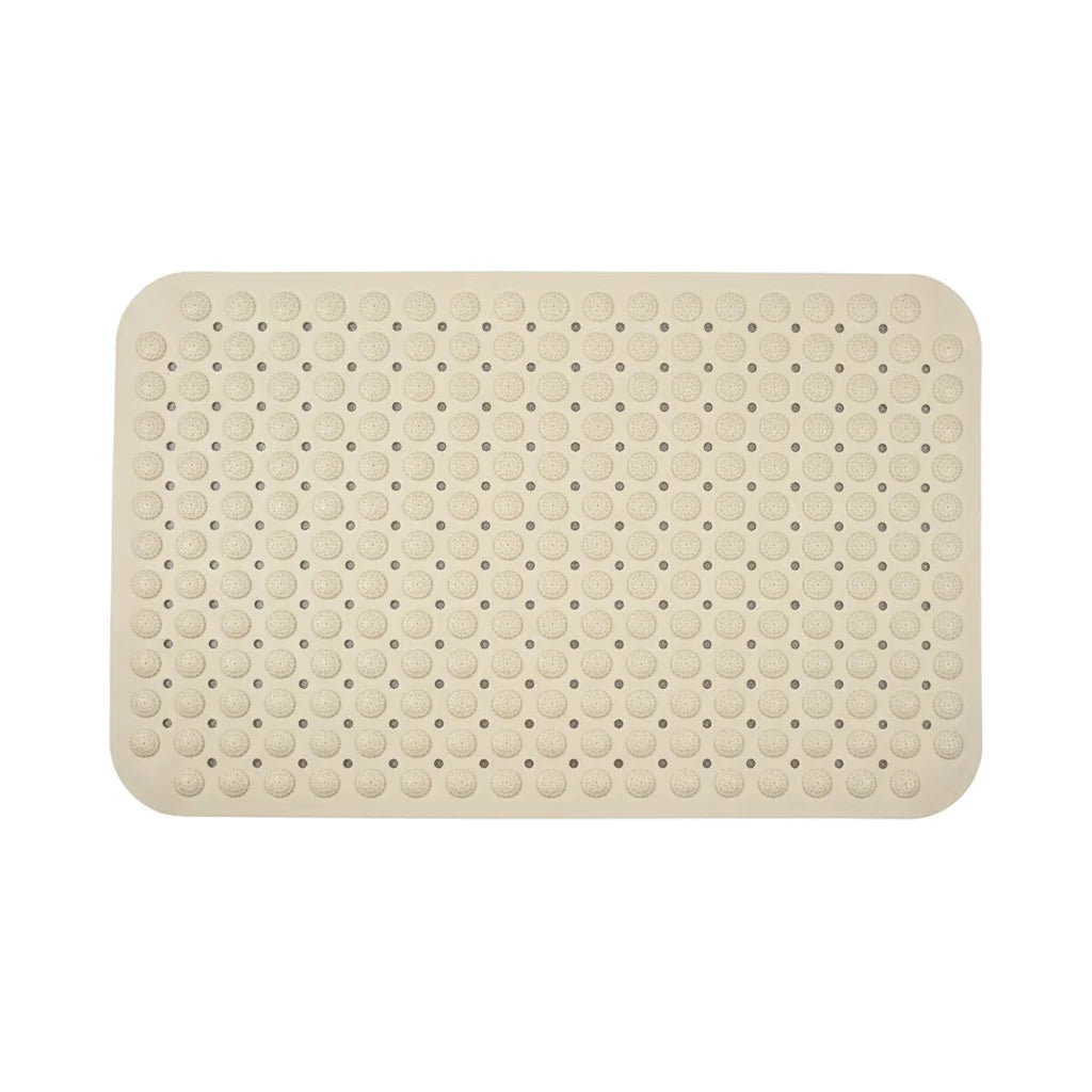 Tapis de Douche Antidérapant Beige Sable
