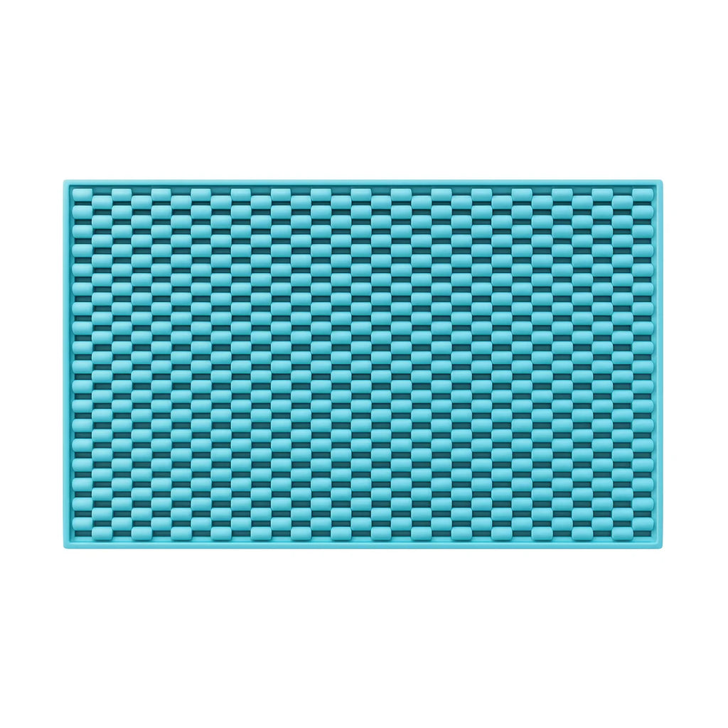 Tapis de Douche Antidérapant Grande Taille Gris Anthracite