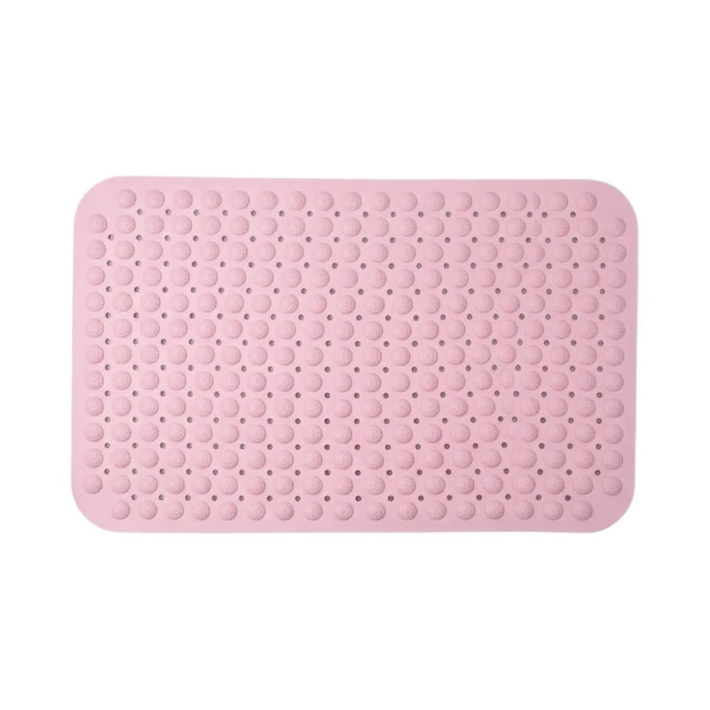 Tapis de Douche Antidérapant Rose Poudré