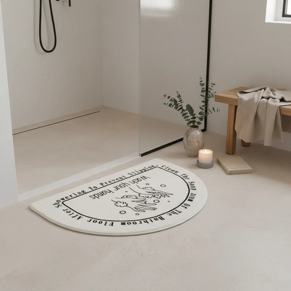 Tapis de Douche Demi Lune Demi Lune Mains