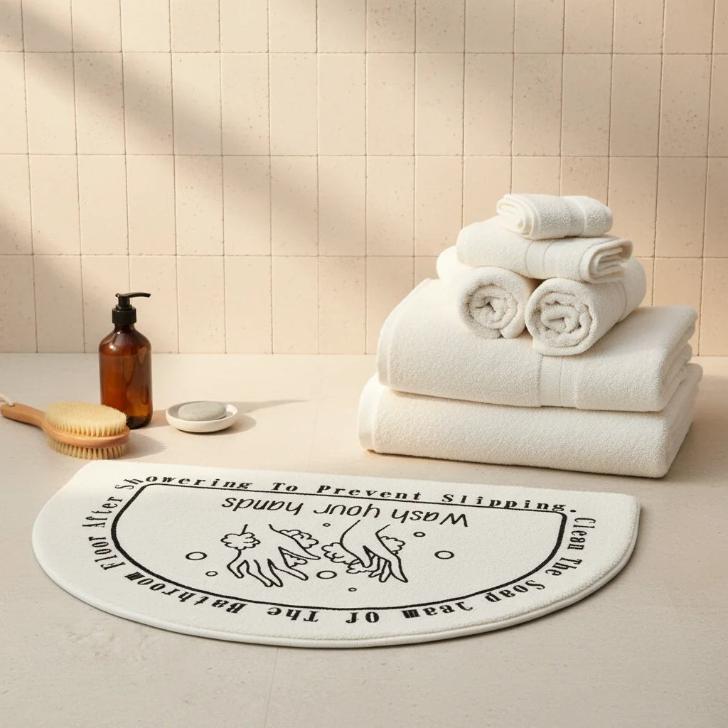 Tapis de Douche Demi Lune Demi Lune Mains