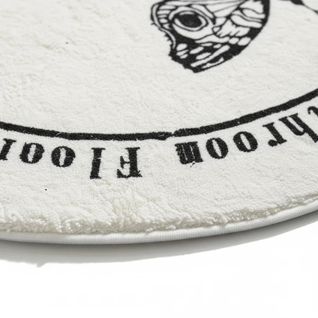 Tapis de Douche Demi Lune Demi Lune Papillon