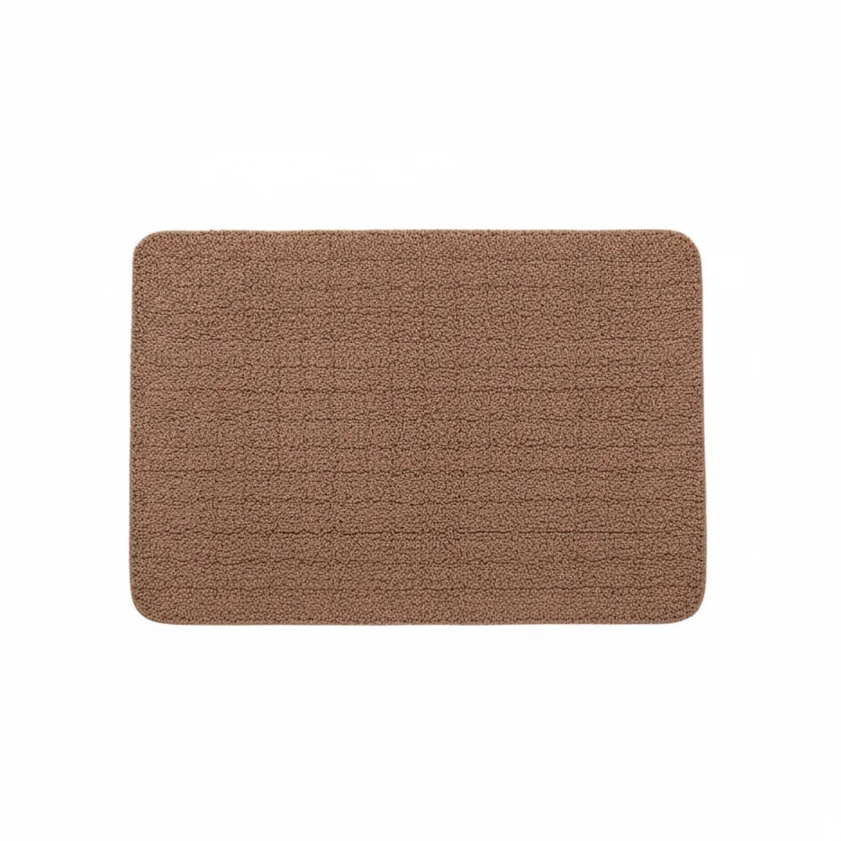 Tapis de Douche Italienne Antidérapant Beige Lin
