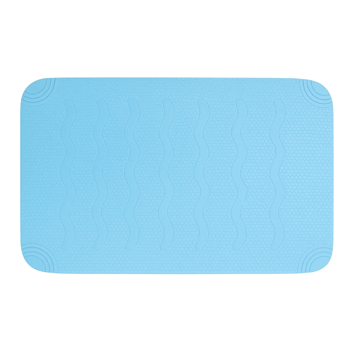 Tapis de Douche Italienne Bleu Pastel