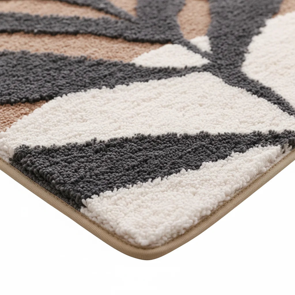 Tapis de Salle de Bain à Motif Zen Automne Exotique