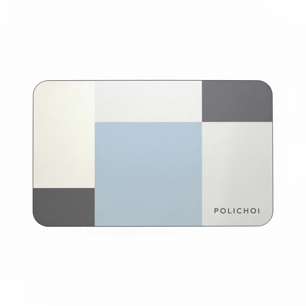 Tapis de Salle de Bain Antidérapant Tons Scandinaves