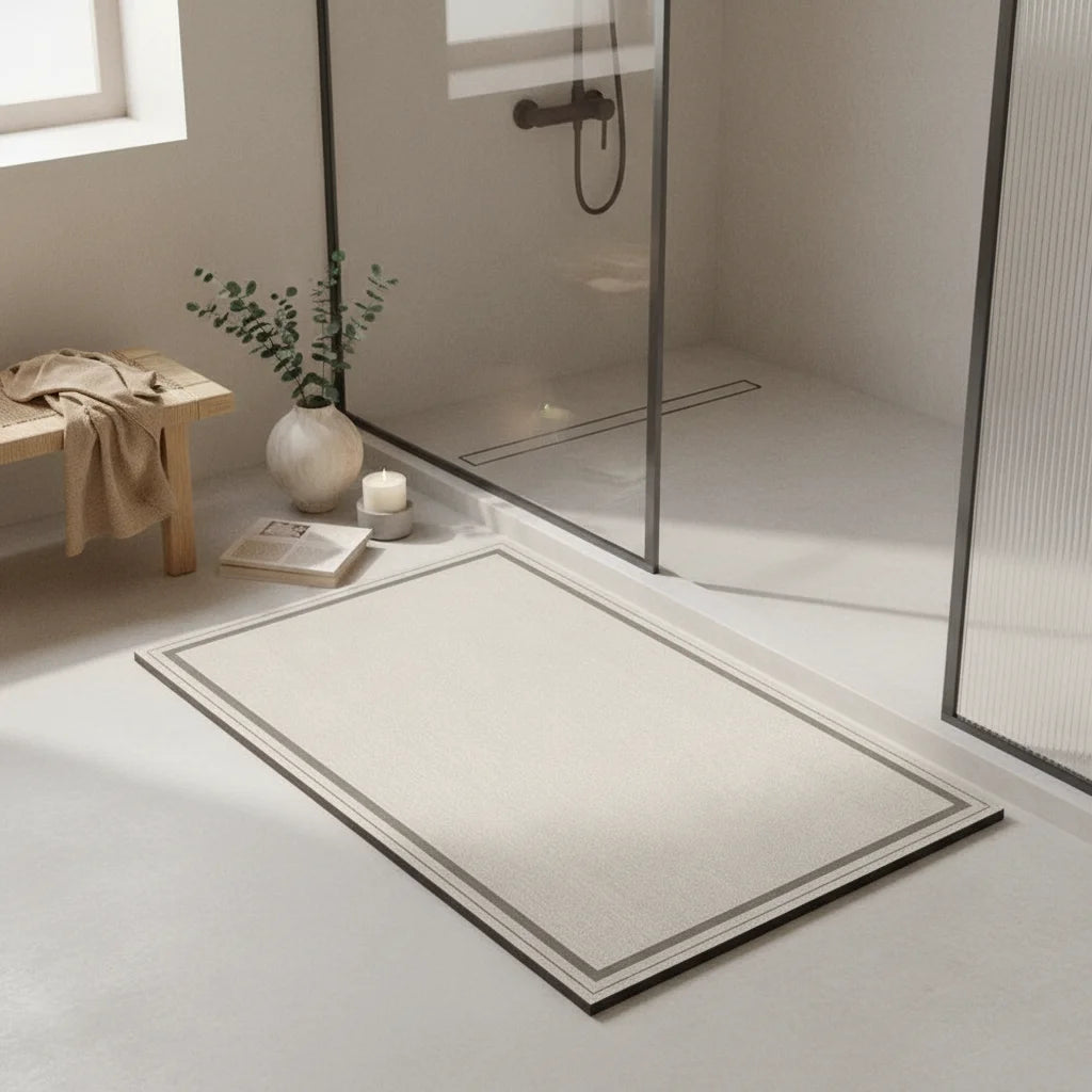 Tapis de Salle de Bain en Diatomite 60x120cm