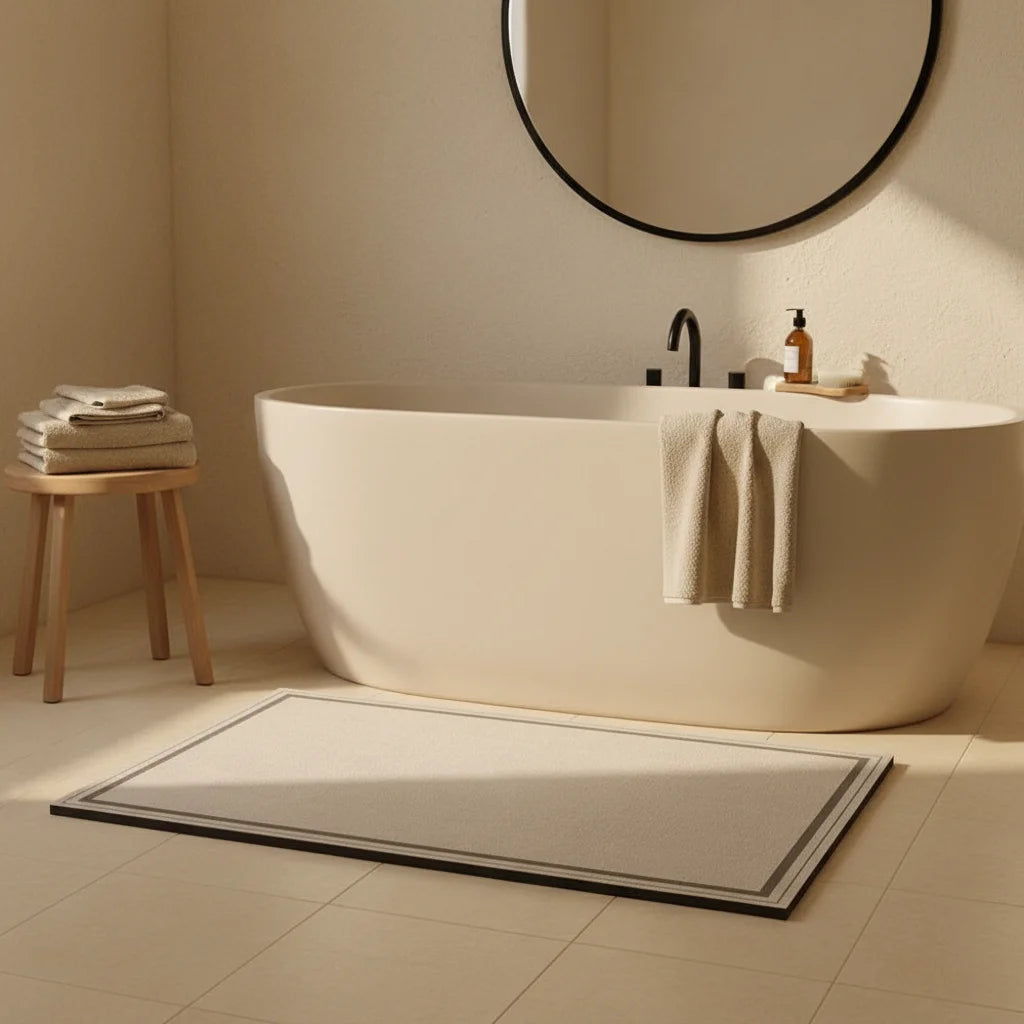 Tapis de Salle de Bain en Diatomite 60x120cm