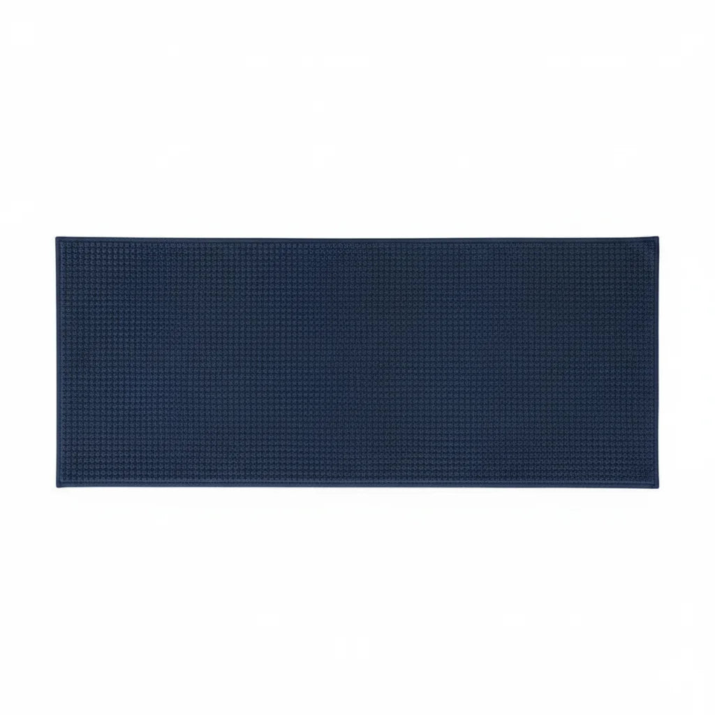 Tapis de Salle de Bain Grande Taille Bleu Profond