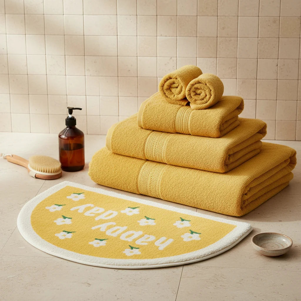 Tapis de Salle de Bain Happy Day