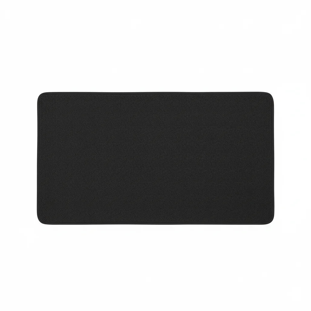 Tapis de Salle de Bain Haut de Gamme Noir