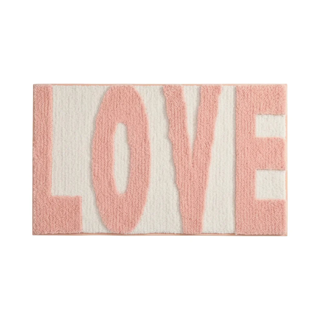 Tapis de Salle de Bain Love