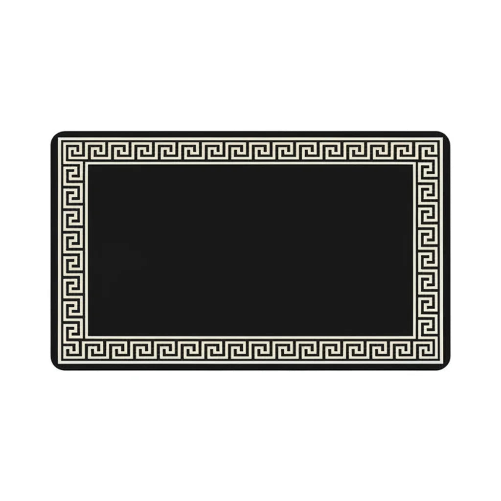 Tapis de Salle de Bain Luxe Grec Classique