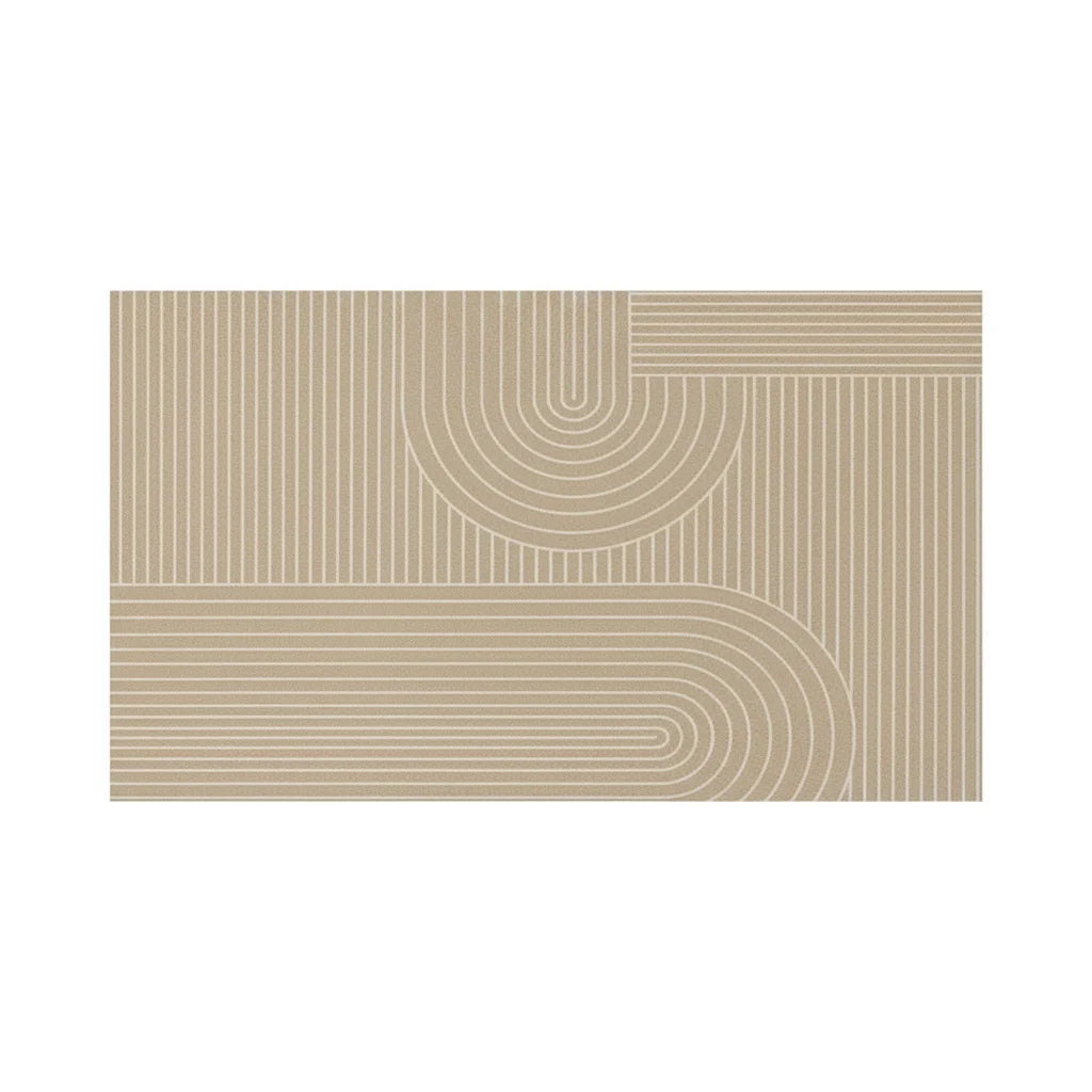 Tapis de Salle de Bain Marron 60x120cm