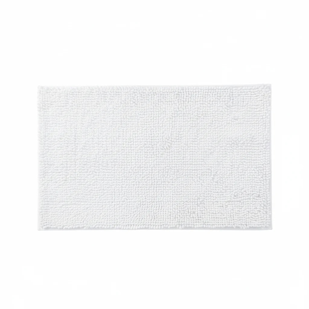 Tapis de Salle de Bain Microfibre Doux Beige Sable