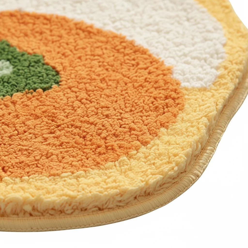 Tapis de Salle de Bain Original Orange