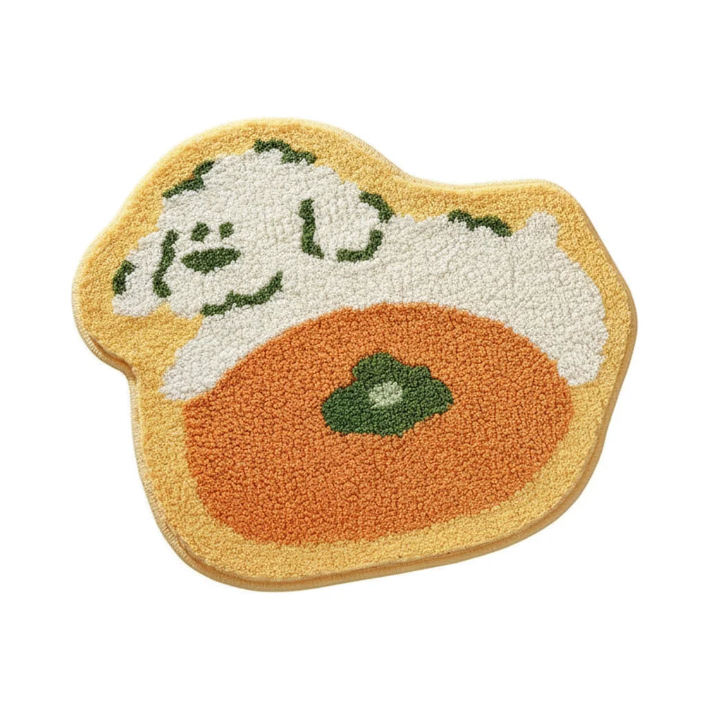 Tapis de Salle de Bain Original Orange