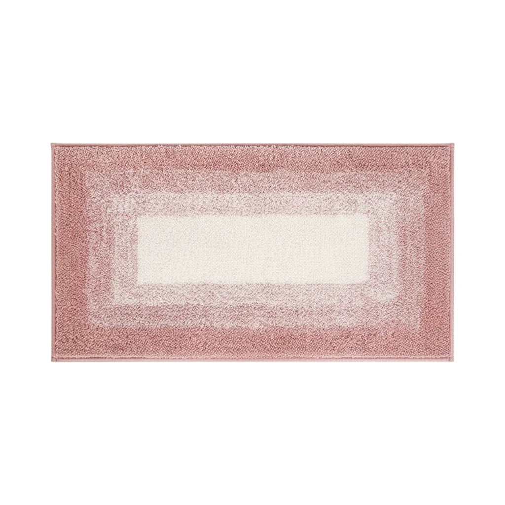 Tapis de Salle de Bain Rose 60x90cm