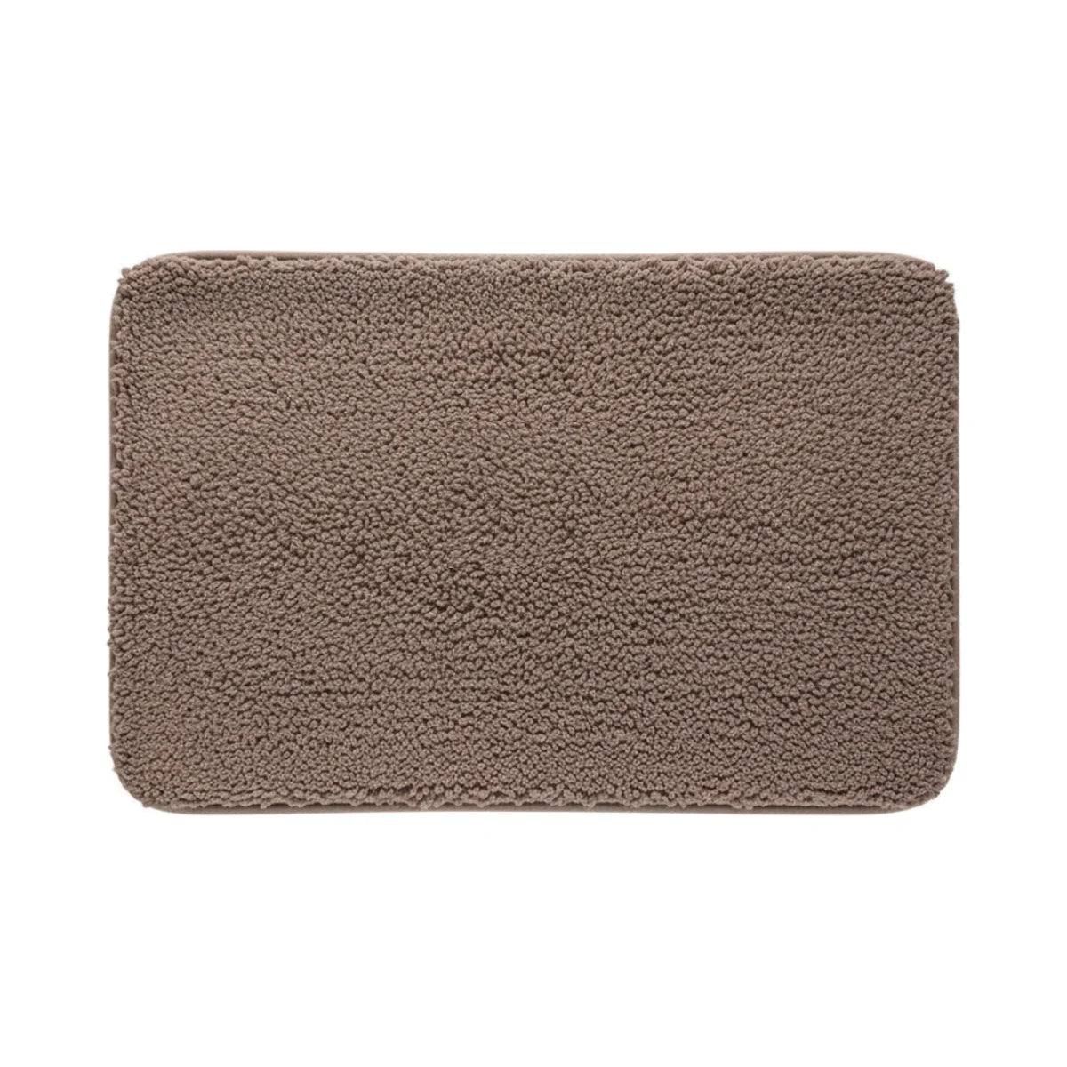 Tapis de Salle de Bain Super Absorbant Brun Taupe