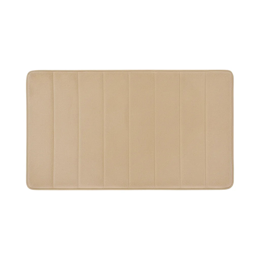 Tapis de Salle de Bain Ultra Absorbant Beige Sable