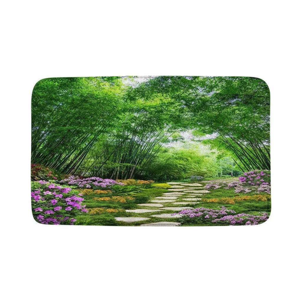 Tapis de Salle de Bain Zen Jardin Zen