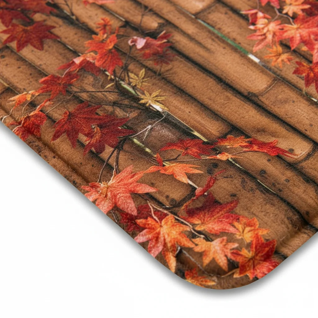 Tapis de Sortie de bain - Imitation Bambou Bambou Automne