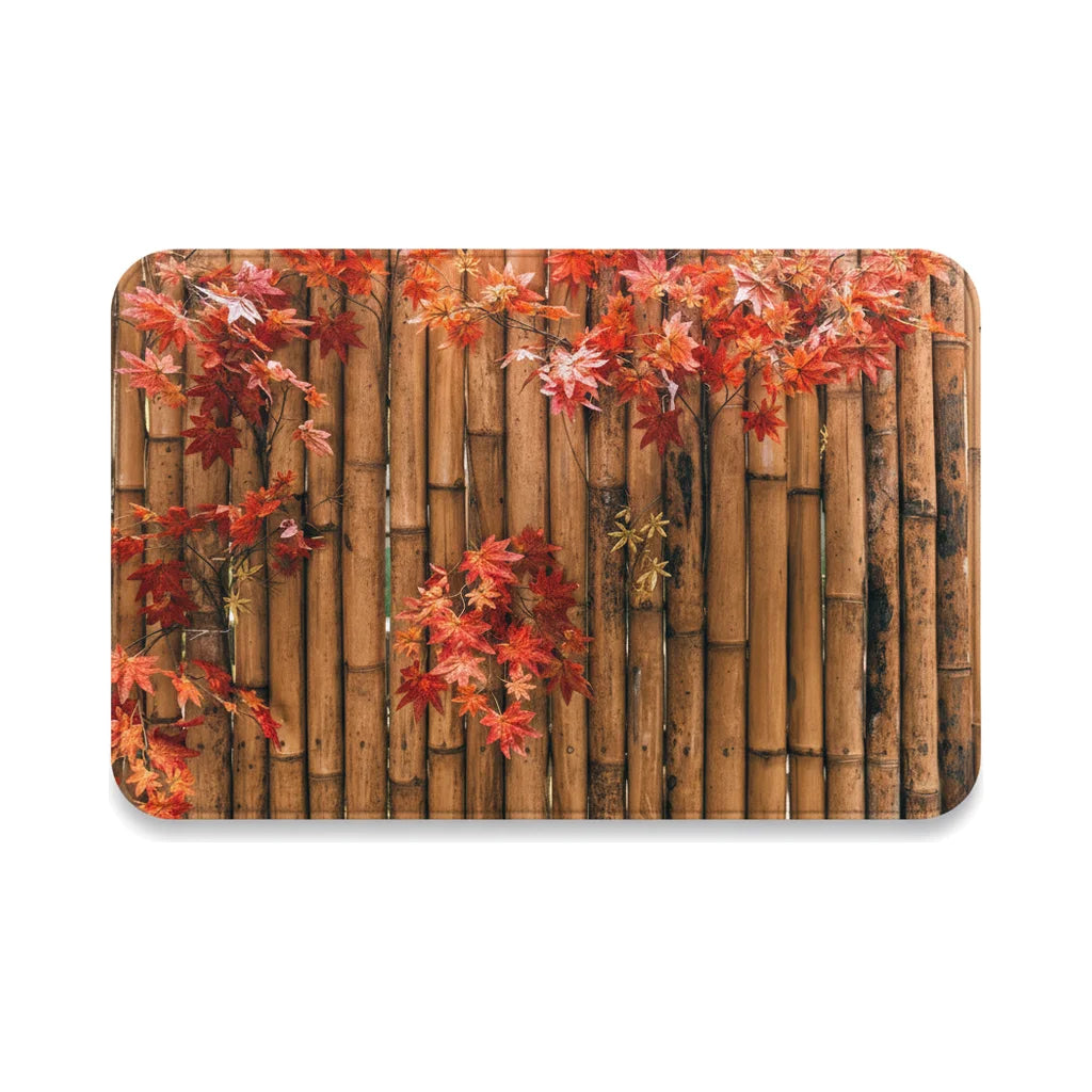 Tapis de Sortie de bain - Imitation Bambou Bambou Automne
