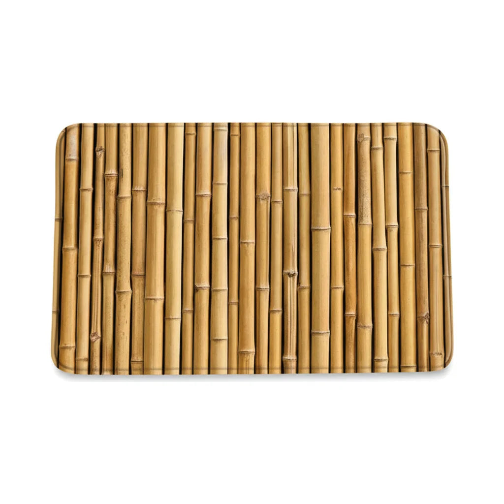 Tapis de Sortie de bain - Imitation Bambou Bambou Doré