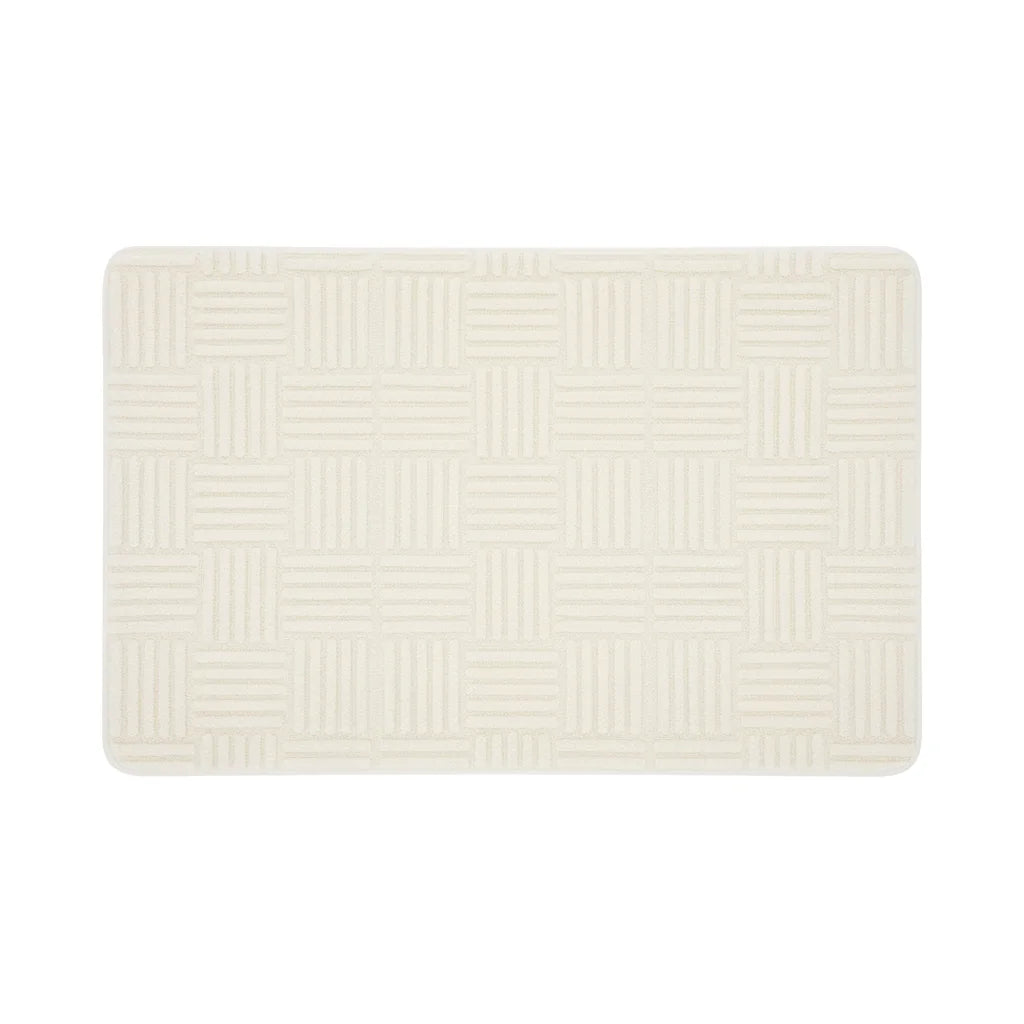 Tapis Design Salle de Bain Épais honeydew