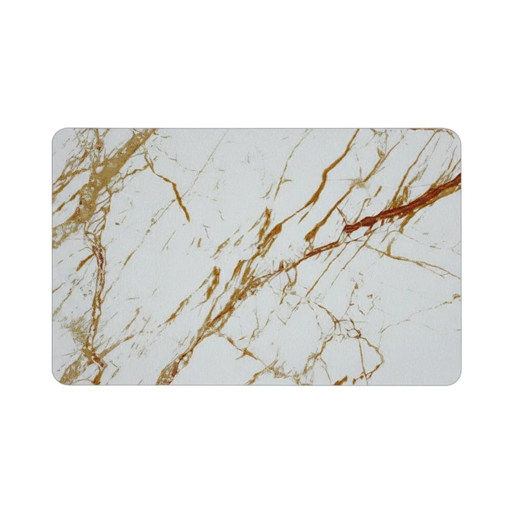 Tapis en Diatomite Marbre Doré 30x40cm