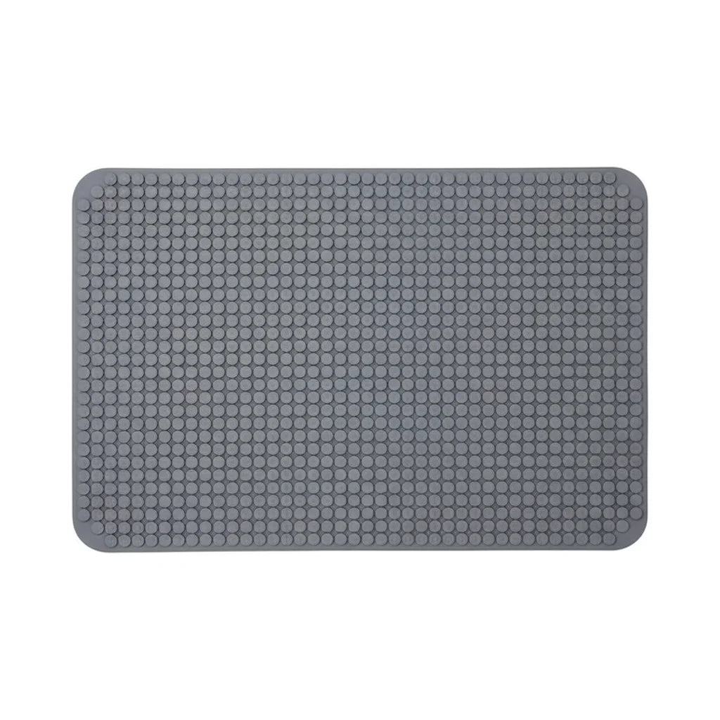 Tapis Fond de Douche Gris Anthracite