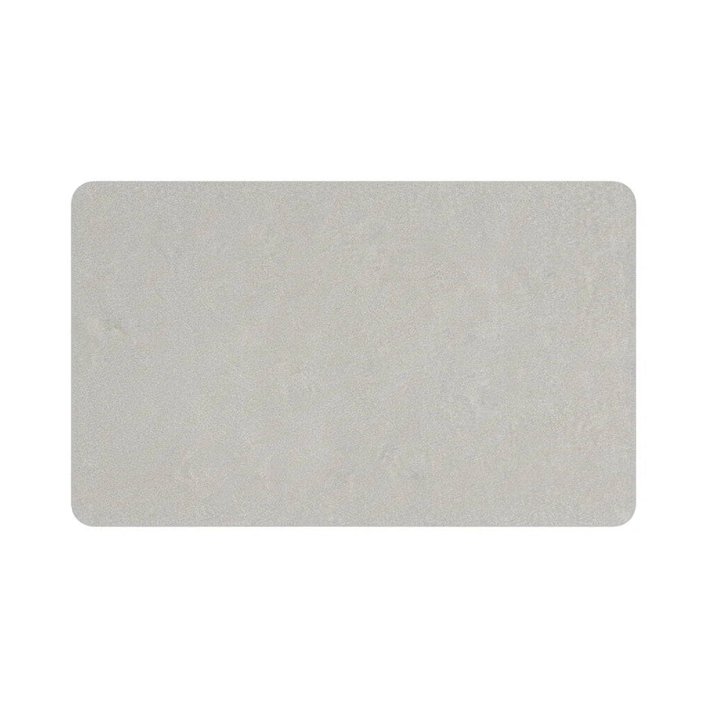 Tapis Magique Absorbant Salle de Bain Gris Argenté