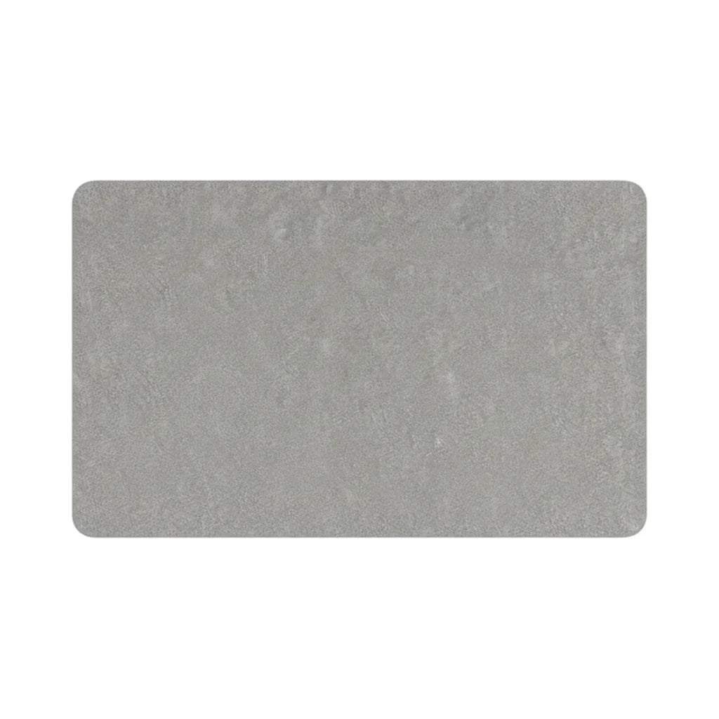 Tapis Magique Absorbant Salle de Bain Gris Perle