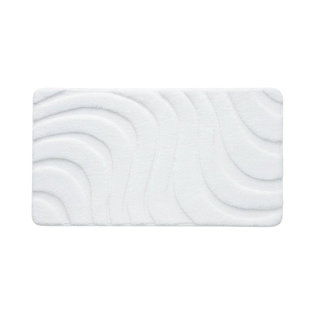 Tapis Salle de Bain Blanc