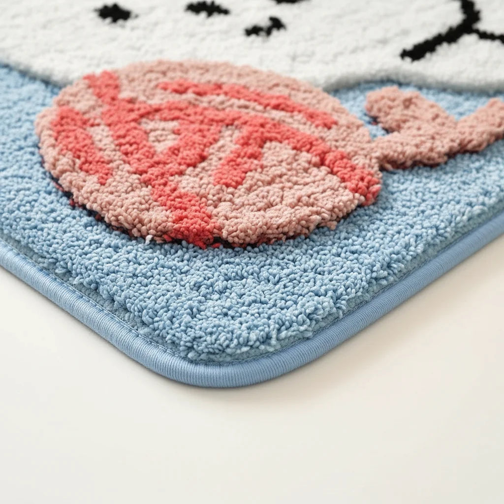 Tapis Salle de Bain Chat