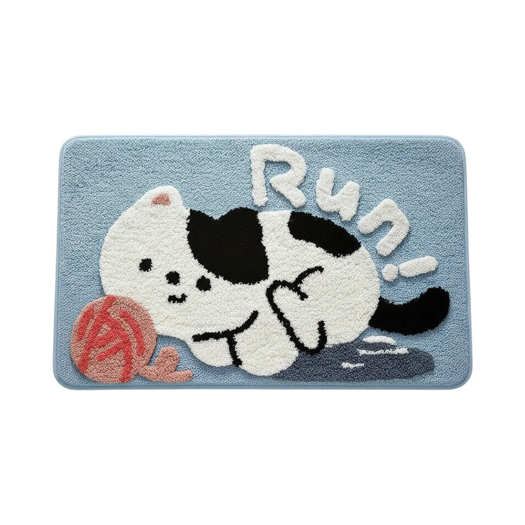Tapis Salle de Bain Chat