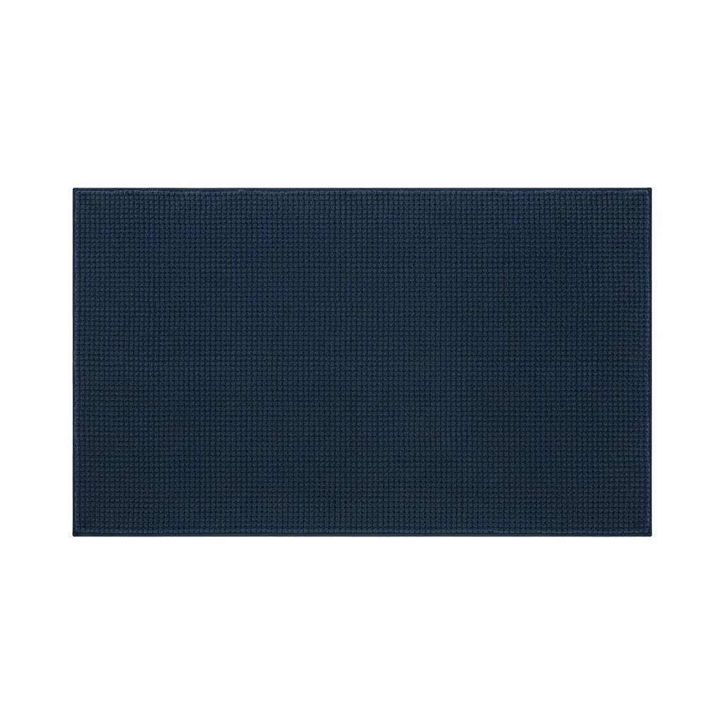 Tapis Salle de Bain Doux Fin Bleu Nuit