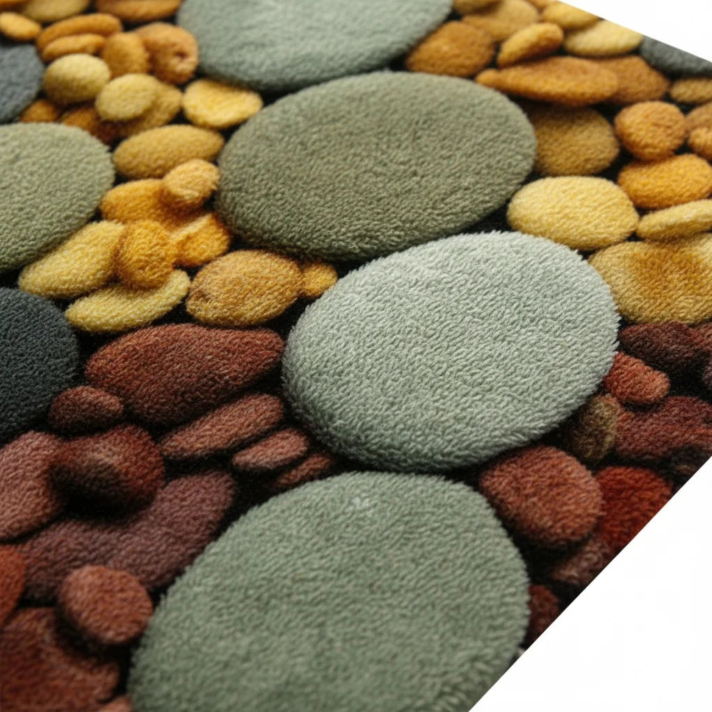 Tapis Salle de Bain Galet