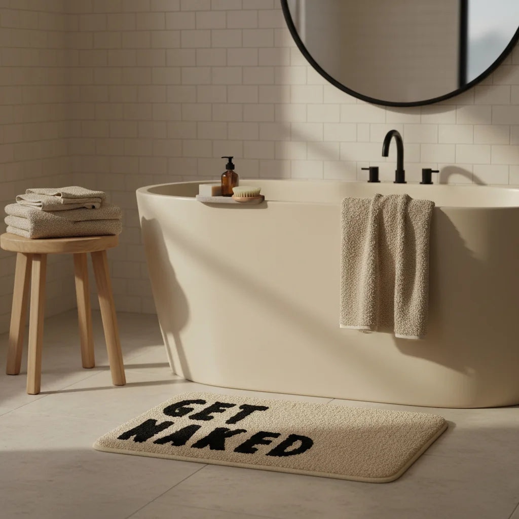Tapis Salle de Bain Get Naked