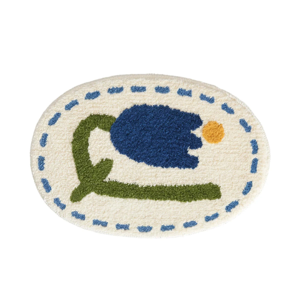 Tapis Salle de Bain Ovale