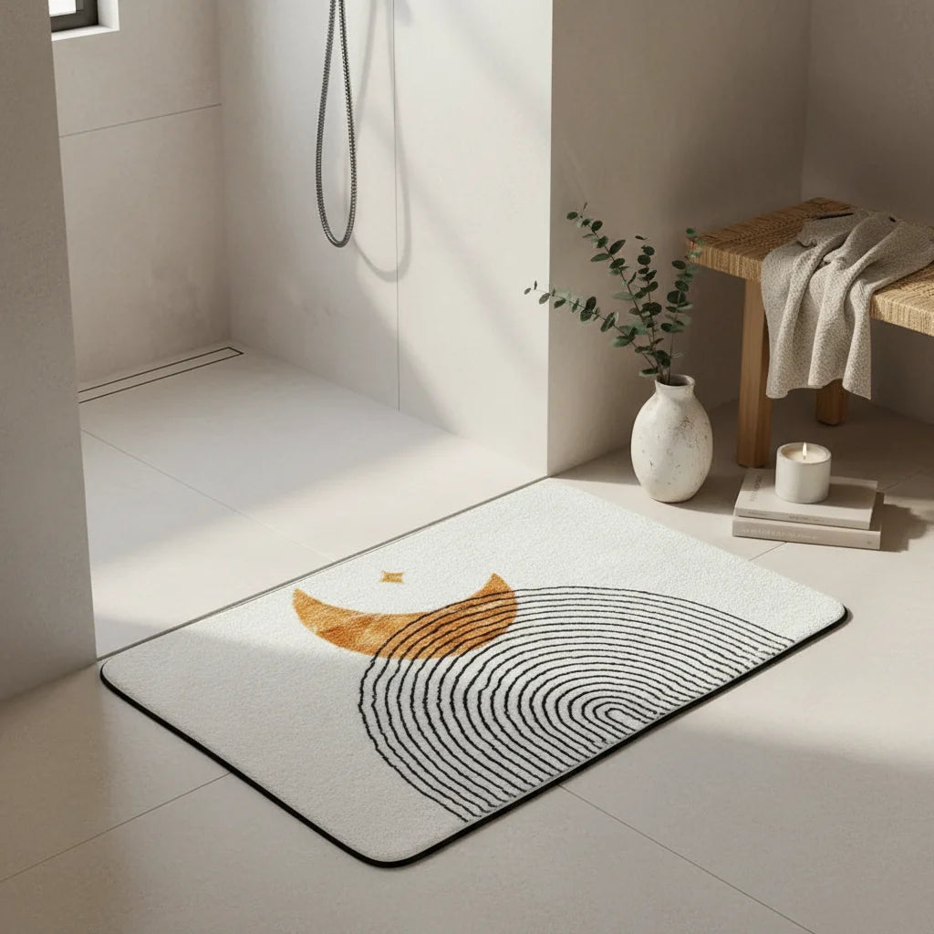 Tapis Salle de Bain Rectangulaire