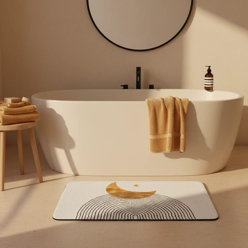 Tapis Salle de Bain Rectangulaire